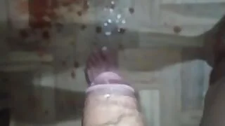 Alone at home, married woman with the huge ass receives a creampie from the bull. Deliciously horny audible fuck