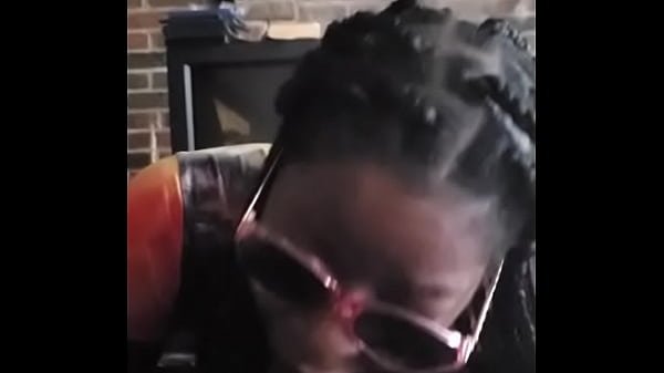 She deep throats and swallows the nut